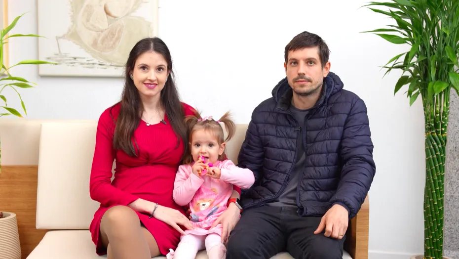 Querulin, Joel e Júlia Helena celebram sua história em família